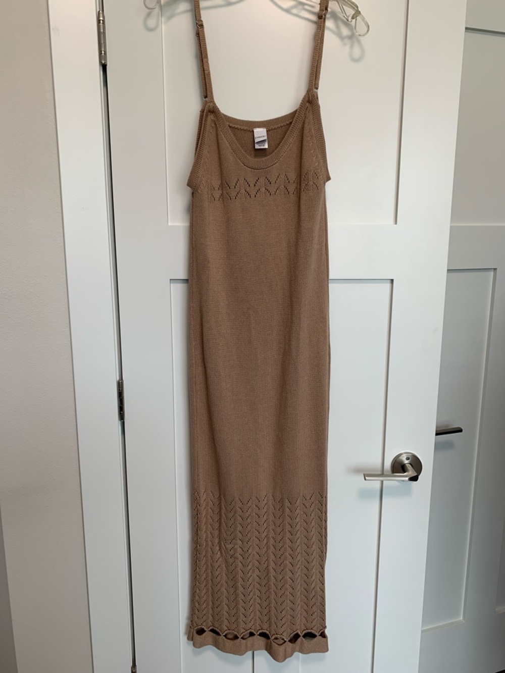 Peixoto Knit Maxi Dress in Camel